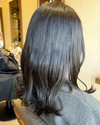 ミディアム カラー 名古屋/髪質改善/ 透明感SHIZUKAのヘアスタイル