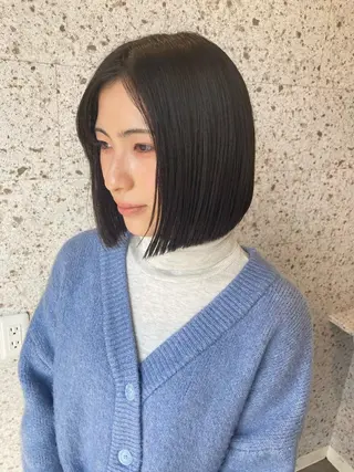 ショート 髪質改善.縮毛矯正 ×韓国ヘアyukiのヘアスタイル