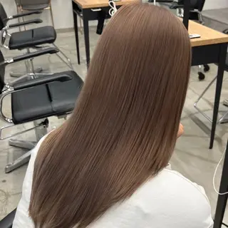セミロング カラー パーマ ヘアアレンジ 韓国ヘア×2way 🇰🇷和知拓郎のヘアスタイル