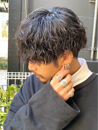パーマ メンズ [メンズパーマ特化] 棚橋大翔のヘアスタイル