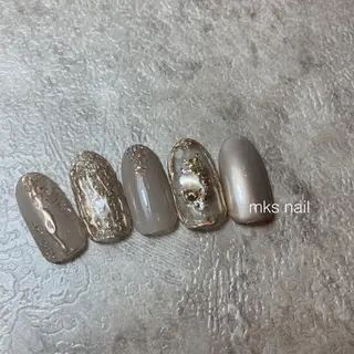 ネイル mks＊nail //  枚方長尾のネイルデザイン