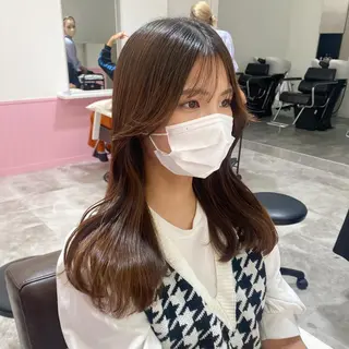 ロング 髪質改善韓国レイヤー SHIORI🦋のヘアスタイル