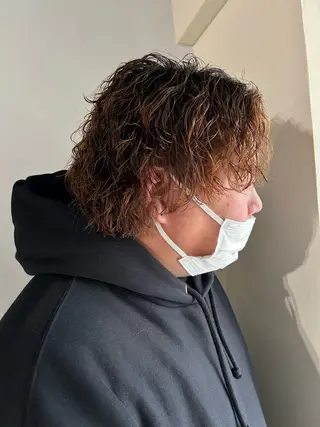 メンズ レイヤーカット/ カラー特化/YUTOのヘアスタイル