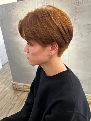 カラー メンズ ブリーチ／ヘアセット 🪞🌙minamiのヘアスタイル