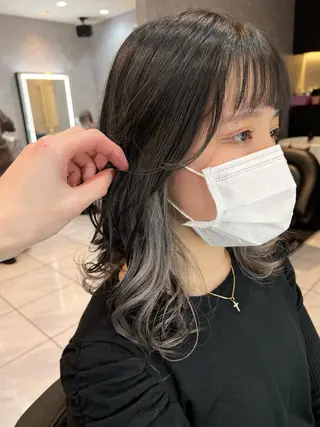 カラー SALOWIN栄 高須大貴のヘアスタイル