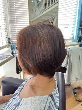 ショート 嘉手納美容室 ルアナエヴァのヘアスタイル