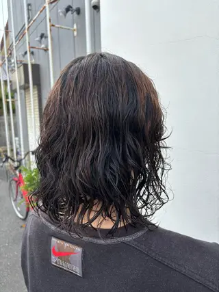パーマ 落海 風花のヘアスタイル