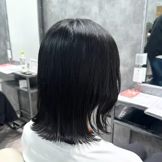 ミディアム カラー 似合わせボブ 🌻 北澤七海のヘアスタイル