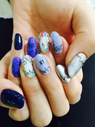 ネイル Hisaka Mikiのネイルデザイン