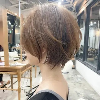 ショート カラー エクステモデル募集 💗大阪梅田/川上のヘアスタイル
