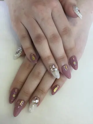 ネイル 💎🐰 saki. m 🐰💎のネイルデザイン