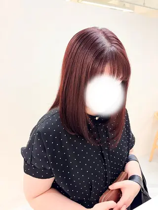 ミディアム カラー 🍒透明感カラー/ セット/SAKURAのヘアスタイル