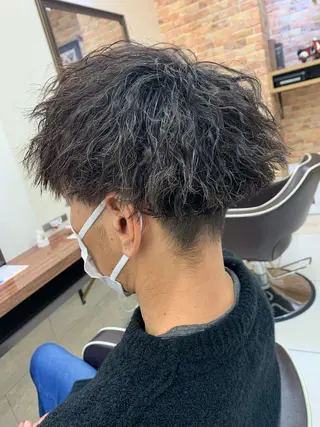 パーマ メンズ EARTH kazu🐰のヘアスタイル