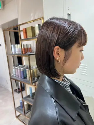 ミディアム カラー 横浜カラー/ブリーチ SAKI💫のヘアスタイル