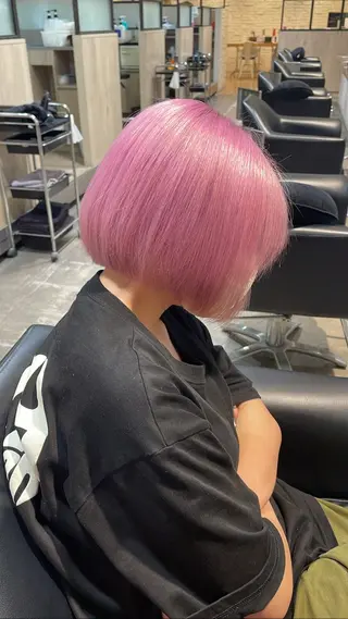 ショート カラー シマノ フミヤのヘアスタイル