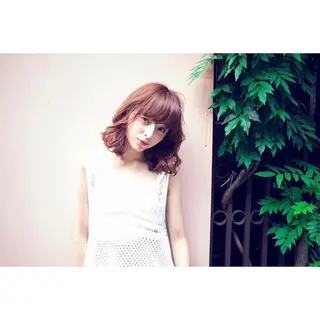 ミディアム カラー 内藤 達也のヘアスタイル