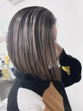 カラー 大船 ⌇モデル募集 🫧CHIKA 🫧のヘアスタイル