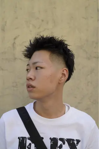 メンズ brunt jet所属・関 晃哉のヘアスタイル