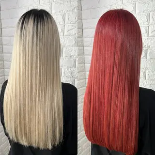 ロング カラー La fith hair ray 札幌店所属・レイヤー/縮毛矯正/ 透明感カラー/マサキのヘアスタイル