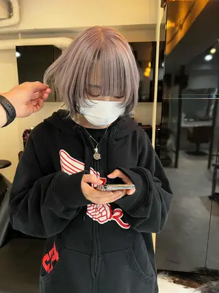 ミディアム カラー PSY(サイ)池袋 金田尚久🎨のヘアスタイル