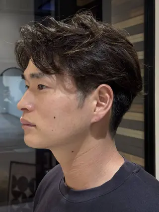 ミディアム メンズ特化 孝介のヘアスタイル