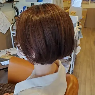 ショート カラー spa hair ark 富井直美のヘアスタイル
