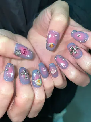 ネイル 【 ﾈｲﾘｽﾄ&ｱｲ ﾘｽﾄ】キヨカのネイルデザイン