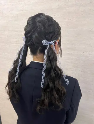 ヘアアレンジ 鈴木 芽香のマツエク・マツパデザイン