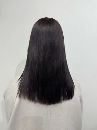 ロング カラー ゆ う あのヘアスタイル