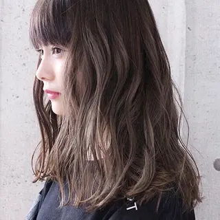 セミロング パーマ 【公式】amble luxe池袋東口🩷のヘアスタイル