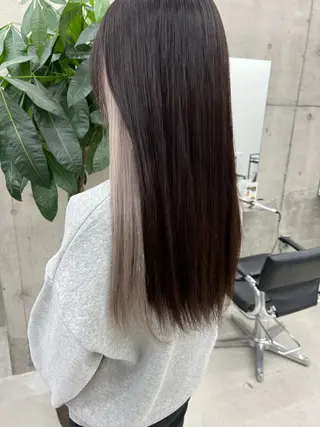 ロング ルナ/名古屋栄 /バレイヤージュのヘアスタイル