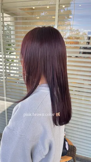 ロング カラー 🎧透明感カラー /髪質改善のヘアスタイル