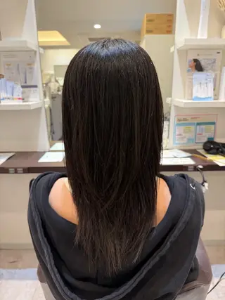 セミロング 田中 拓人のヘアスタイル
