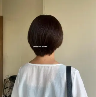 ショート カラー カシェリタ🌛 ハルナのヘアスタイル