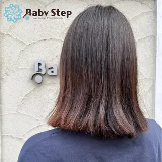 ミディアム カラー Baby Step ウエノのヘアスタイル