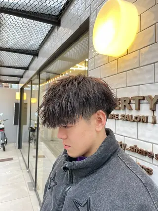 ショート パーマ メンズ 🔥Mackey🔥 メンズ特化型美容師のヘアスタイル