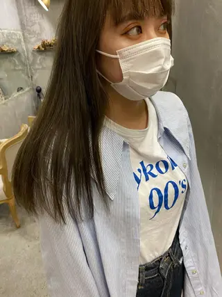 ロング カラー お任せヘア☘️☘️ 及川渚のヘアスタイル