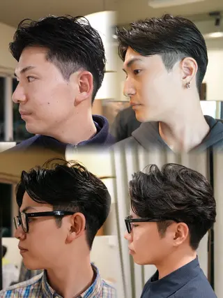 メンズ メンズパーマ いしだ りょうのヘアスタイル