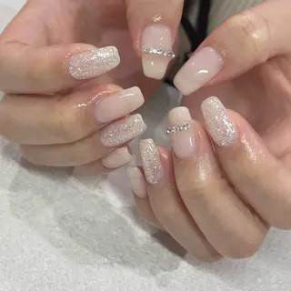 ネイル パラジェルネイル 大人可愛/シンプルのネイルデザイン