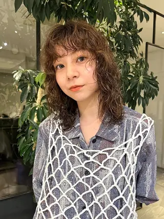 パーマ FILMS銀座 Shoのヘアスタイル