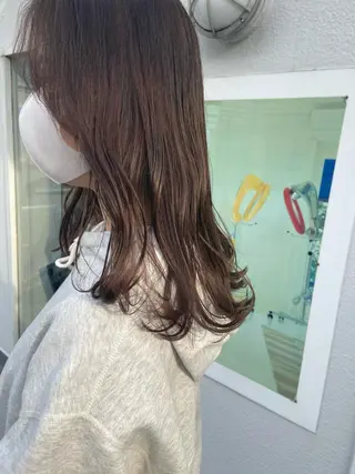 ロング カラー ヘアアレンジ 眠れるヘッドスパ✨ chacoのヘアスタイル