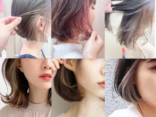 カラー LaBless 難波 kanonのヘアスタイル