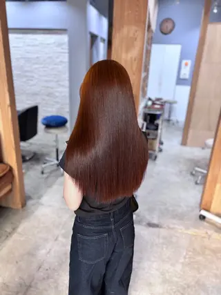 ロング miloc naha ナナカのヘアスタイル