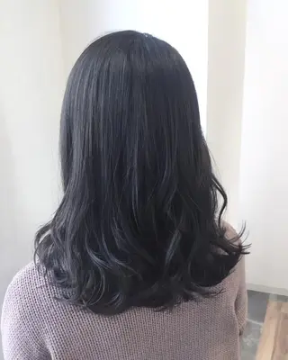 ミディアム cecilhair 福岡天神店のヘアスタイル