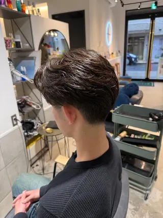 ショート パーマ メンズ メンズカットパーマ ✂️ JOYAのヘアスタイル