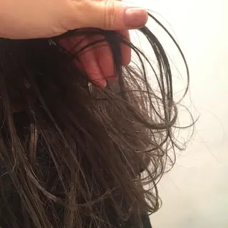 ロング カラー SAKINO. ベージュカラーのヘアスタイル
