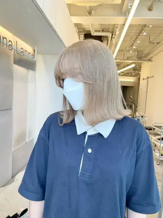 ミディアム カラー ヘアアレンジ 怪我のため6月末 復帰予定田中瑞希🍃のヘアスタイル