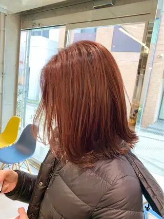 ミディアム カラー SHIHO🌟/ 髪質改善カラーのヘアスタイル