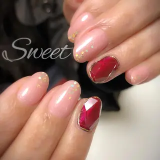 ネイル sweet 仲野陽子のネイルデザイン