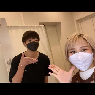 ショート カラー メンズ キッズ ✂︎ショート、ボブ、 レイヤー🩵YUMIのヘアスタイル